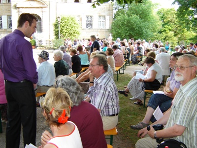 Schlosshofserenade 2010 in Dürrenmungenau Schlosshofserenade 2010 in Dürrenmungenau